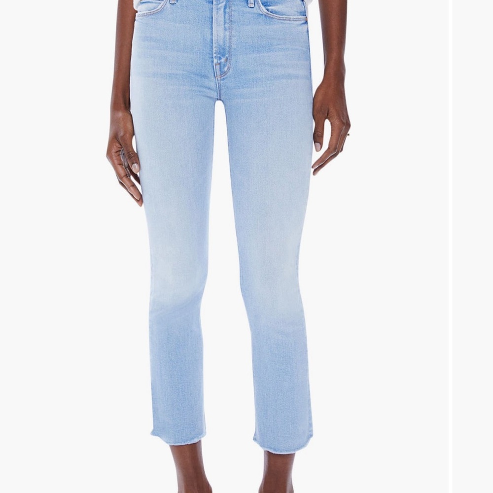 Mother the med rise dazzler crop pray Jean